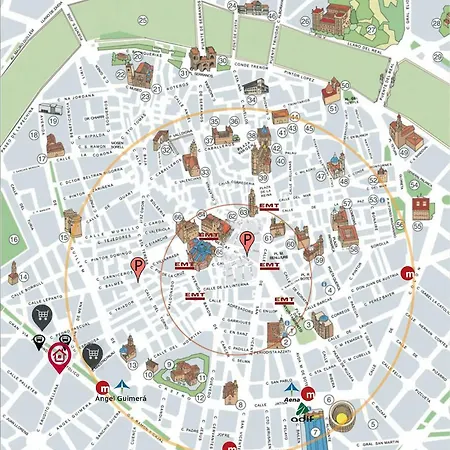 Cozy & Modern Junto A Metro A Guimera * Valencie